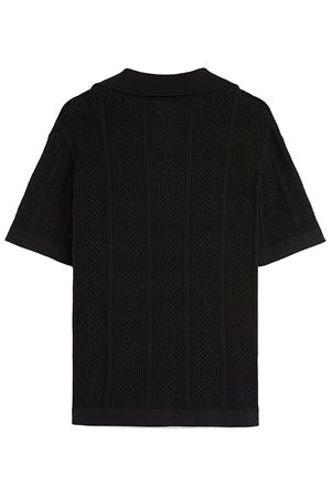 Polo in maglia nero JIL SANDER | J21GL0112J15446001